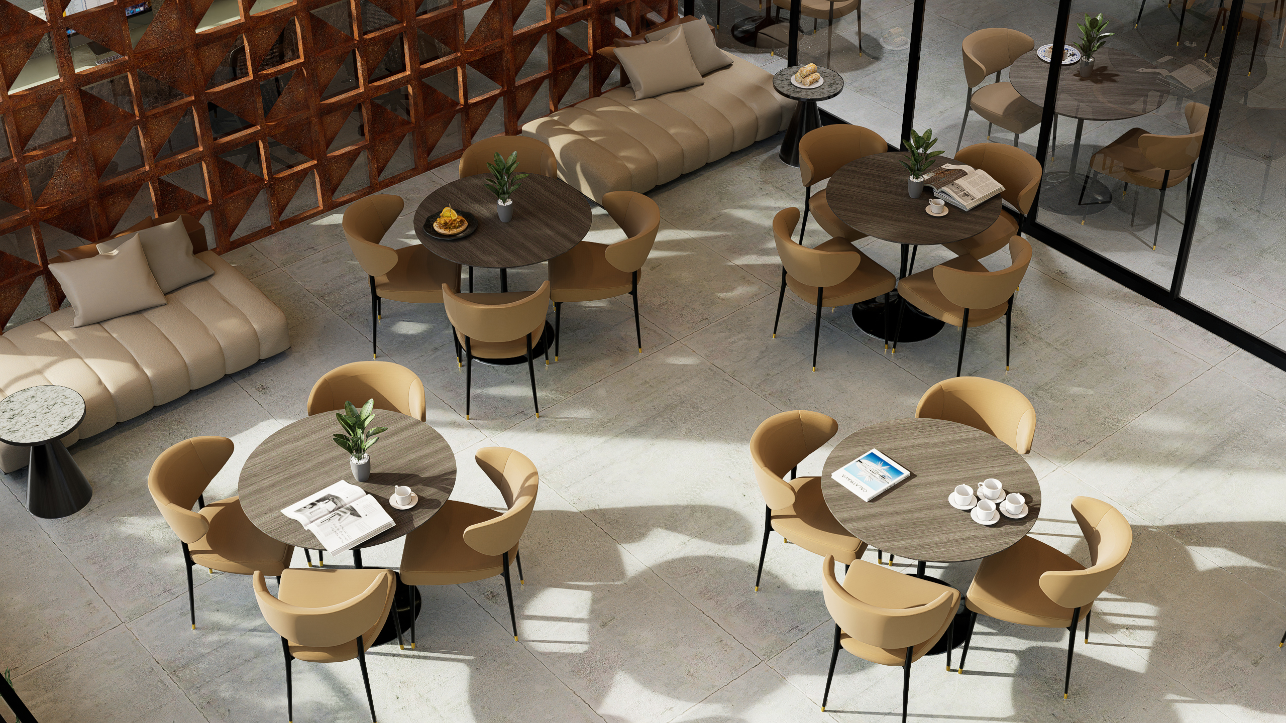 Food court aéreo